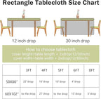 OQSQ Gold Sequin Tablecloth - 60x102 inch, Glitter Tablecloth, Sparkle Sequence Table Cover for Wedding,Birthday Party,Bridal Shower Decorations