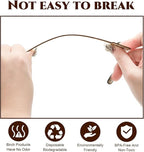 200 Pieces Wooden Coffee Stirrers, 6 inch Disposable Coffee Stir Sticks, Hot Drink Beverage Stirring Swizzle Stir Stick Coffee Mixer for Coffee, Milk, Juice, Cocktail, Chocolate