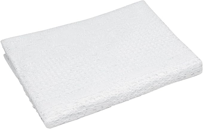Juvale Lace Tablecloth - 60 x 97-Inch White Rectangular Table Cloth - Vintage Floral Scalloped Edge Elegant Dainty Tea Party Tablecloth & Wedding Reception Decor (Pack of 2)