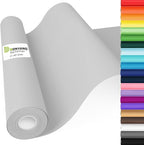 Light Grey Wrapping Paper, 15"x450" Solid Color Art Craft Decorative Paper for Eid Father’s Day Birthday Wrapping Paper, Bouquet Flower Packing Poster Bulletin Board Paper Floor Covering Table Runner