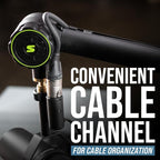 Shure by Gator Deluxe Articulating Desktop Podcasting Mic Boom Arm with Cable Management Channel; (SH-BROADCAST1)