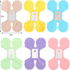 Pastel Rainbow Party-Decorations Streamers Garland - 12pcs 4-Leaf Clover Paper Streamer Baby Shower Wedding Banners Boy Girl kids Birthday Birthday Supplies Decor Ouruola