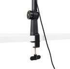 Shure by Gator Deluxe Articulating Desktop Podcasting Mic Boom Arm with Cable Management Channel; (SH-BROADCAST1)