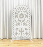 Mexico Theme Arch Stand Covers Fiesta Wedding Party Elastic Fabric Background Birthday Baptismx Baby Shower Decor Props (90x180cm(W35''H72''),G-3742)
