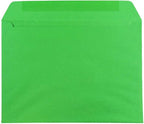 JAM PAPER 9 x 12 Booklet Colored Envelopes - Green Recycled - Bulk 250/Box