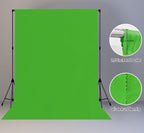 10x20FT Large Green Screen Backdrop Solid Color Photography Background Studio Photo Props