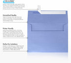 LUXPaper A7 Invitation Envelopes | Peel & Press | 5 1/4" x 7 1/4" | Vista Metallic | 80lb. Text | 1,000 Qty