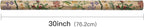 RUSPEPA 30" X 32.8' Wildflower Floral Wrapping Large Kraft Paper Roll for Women, Jumbo Roll, Herbal Kraft Wrapping Paper for Christian Gifts, Birthdays, Weddings, Bridal Shower, Engagement, 82 sq.ft