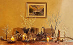 Birchlitland Lighted Brown Branches 32IN 100 LED with Timer Battery Operated, Artificial Tree Branch with Warm,Willow Branch Lights for Home Bedroom Fireplace Christmas Holiday Decoration