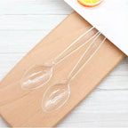 500 Count Plastic Silverware, Heavy Weight Plastic Forks Spoons Disposable Utensils Cutlery Set for Wedding Party Supplies Everyday Use