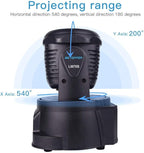 BETOPPER DJ Lights Moving Head,RGBW Mini Stage Lights Moving Head, DMX DJ Disco Lights Sound Activated, Mini Moving Heads Wash Light for Christmas, Parties, Club, Concert, Wedding, Disco Events, 7x8W