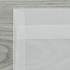 LUXPaper Square Invitation Envelopes | Peel & Press | 6 1/2" x 6 1/2" | Clear Translucent | 30lb. Text | 50 Qty