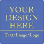Custom Stickers 70-1000 Personalized Labels for Birthday Party Wedding, Customized Stickers for Business Logo(Square)