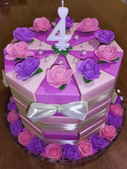 Artificial Flowers 100PCS 3CM Mini Fake Roses for DIY Wedding Bouquets Centerpieces Party Baby Shower Home Decorations (Lavender)