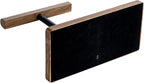 FARM IN Solid Acacia Wood Headphone Stand for Desk Rustic Headset Holder with Storage Base for Gaming and Office Accessories