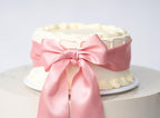 Pink Satin Ribbon 2.5 Inch Double-Faced Valentines Ribbons for Flower Bouquet Gift Wrapping Party Decor Wedding Invitation DIY Craft, 25 Yards