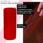 Red Tulle Fabric Rolls 54 Inch by 40 Yards Tulle Bolt Spool for Wedding Decorations DIY Christmas Tutu Baby Shower Table Skirt Ceiling Decor Birthday Party Craft Supplies