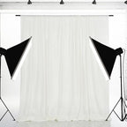 Eternal Beauty White Sequin Backdrop, 6x6 Ft Glitter Background Curtains for Christmas Shimmer Photography Party Wedding Birthday Back Drop Decor