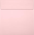 LUXPaper Square Invitation Envelopes | Peel & Press | 6 1/2" x 6 1/2" | Candy Pink | 80lb. Text | 50 Qty