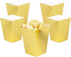 YESON Gold Popcorn Boxes Mini Paper Popcorn Box for Party,Pack of 36