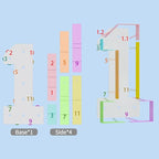 Marquee Numbers Large 60th-Birthday Decorations: 4ft Light Up Number Party Decor 60 Year Old Women And Men Birthday Decoration Backdrop Anniversary Cardboard Big Mosaic Balloon Frame Number 60
