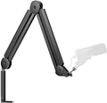 InnoGear Mic Boom Arm Microphone Stand Cable Management for Blue Yeti FIFINE AM8 K669B HyperX QuadCast S SoloCast AT2020 Shure SM7B MV7 and Other Microphone