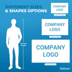 Custom Light up Mirror Signs for Business with Remote, Large Personalized Mirror Logo Led Sign for Office Storefront, Color Changing Customized Neon Sign Logo Banners for Enhanced Branding Slogan