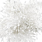 HAHIYO 1000Pcs 1mm White Pearl Double Head Flower Pistil for Flower Making Scrapbook Decoration - Mini Handmade Artificial Pistil Pearlized Floral Stamen Pollen