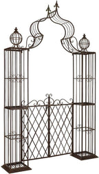 SAFAVIEH Outdoor Collection Beatrix Arbor