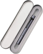 Hongdian M2 Black Forest Mini Rollerball Pen, Fine Point 0.5mm, Sleek Aluminium Pocket Pen with Black Ink Refill, Ideal for Travel & Signature (Space Gray)