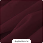 Fitable 8 Pack Table Cloth Rectangle Table: Stain and Wrinkle Resistant Tablecloth Rectangular, Washable Polyester Tablecloths for Wedding Party Dining Banquet Event Catering(Burgundy, 70x120 Inch)