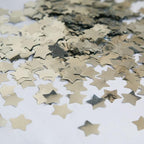 Silver Star Confetti,Foil Glitter Table Confetti,Sparkling for Party Decorations(1.76 OZ)