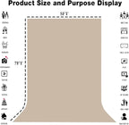 Beige Screen Backdrop 5x7ft Photography Background Meeting Photo Studio Shooting Props