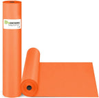 Orange Halloween Wrapping Paper 15"x450", Solid Color Orange Red Construction Bulletin Board Art Poster Decorative Craft Paper Roll, Christmas Birthday Wedding Anniversary DIY Bouquet Flower Gift Wrap