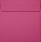 LUXPaper Square Invitation Envelopes | Peel & Press | 6 1/2" x 6 1/2" | Magenta Pink | 80lb. Text | 50 Qty