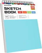 Soucolor 9 x12 Inch Sketch Book,Teen Girl Trendy Stuff, Halloween & Christmas for Teen Girls 4-12, Mother's Day, Birthday for Daughter Wife, Creative Gift for Mum Her, Christmas Coloring Book
