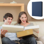 GEAoffice 16 Pockets Card Binder for 1000+ Cards, Premium Sturdy Card Holder Album, PU Cover Collection Binder for MTG, TCG, Game & Sports Cards, Navy Blue