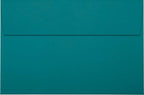 LUXPaper A9 Invitation Envelopes | Peel & Press | 5 3/4" x 8 3/4" | Teal | 80lb. Text | 50 Qty