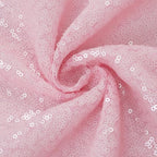 Eternal Beauty Pink Sequin Backdrop, 7x7 Ft Glitter Background Curtains for Shimmer Photography Party Wedding Birthday Back Drop Decor