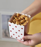 Winoo Design 100 PK Mini Popcorn Boxes Bulk Paper Popcorn Bowl Containers Holders for Party, Movie Night Decorations