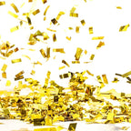 Sumind 200 Grams Gold Silver Large Metallic Confetti Rose Glitter Throwable Table Scatter Foil Confetti for Wedding Birthday Party Baby Shower Graduation Christmas Celebrations(Gold)