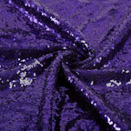 JYFLZQ Purple Sequin Backdrop Curtains 2ft x 8ft 4 Panel Glitter Photo Booth Backdrops Sparkly Photography Background Drapes for Parties Wedding Bridal Showers