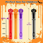 Shemira 80PCS Halloween Bubble Wands, Mini Bubbles Party Favors for Kids, Halloween Party Favors, Goodie Bag Stuffers, Classroom Prizes Gifts for Kids, Halloween Trick or Treat Toys Bulk