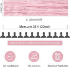 3 Pack Light Pink Cheesecloth Table Runner Gauze Table Runner Rustic Sheer Cheese Cloth 10Ft for Wedding Baby Shower Bridal Shower Sheer Boho Fall Thanksgiving Home Decor