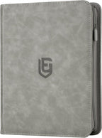 9 Pocket Card Binder,540 Pocket Trading Card Binders,Loading Pocket Collectible Card Album for MTG, TCG, Sport Card, Game Cards Grey