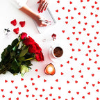 Confetti Heart Metallic Confetti Table Sprinkles or DIY for Valentine's Day Wedding Birthday Engagement Bachelorette Theme Celebrations Favor Party Supplies(Heart Red)