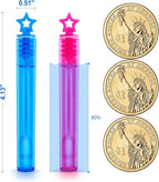SpringFlower 200 Pieces Mini Bubble Wands, Party Favors Assortment Toys for Kids,Themed Birthday, Halloween, Goodie Bags, Carnival Prizes, Wedding, Bubble Maker Outdoor Gifts for Girls & Boys