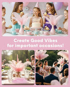 NEWONG 30pcs Light Pink Ostrich Feathers Natural Bulk 8-10inch（20-25cm) Vase Craft Wedding Home Party Centerpieces Christmas Day coquettish Valentine's Day Decoration