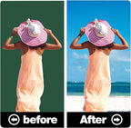 Dark Green Screen Backdrop 5x7FT Photography Green Background for Streaming Zoom, Photo Studio, Collapsible High Density Screen for Video Photography