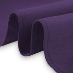 Lann's Linens - 10 Premium 70" x 120" Tablecloths for Wedding/Banquet/Restaurant - Rectangular Polyester Fabric Table Cloth - Purple